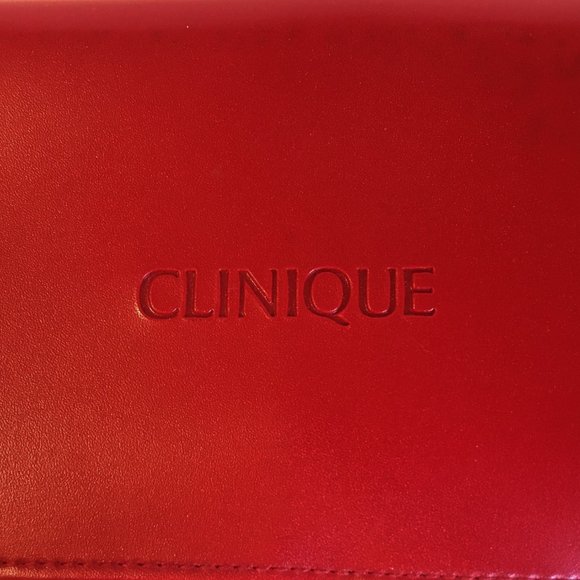 Travel Jewelry Organizer Clinique Nail Kit File Clippers Trifold Storage Holder - Picture 3 of 12